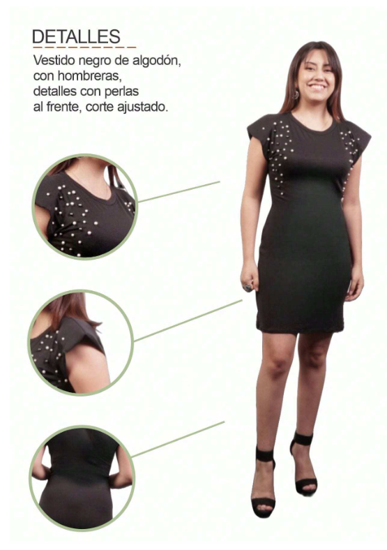Vestido Casual Manga Corta Ciudadela