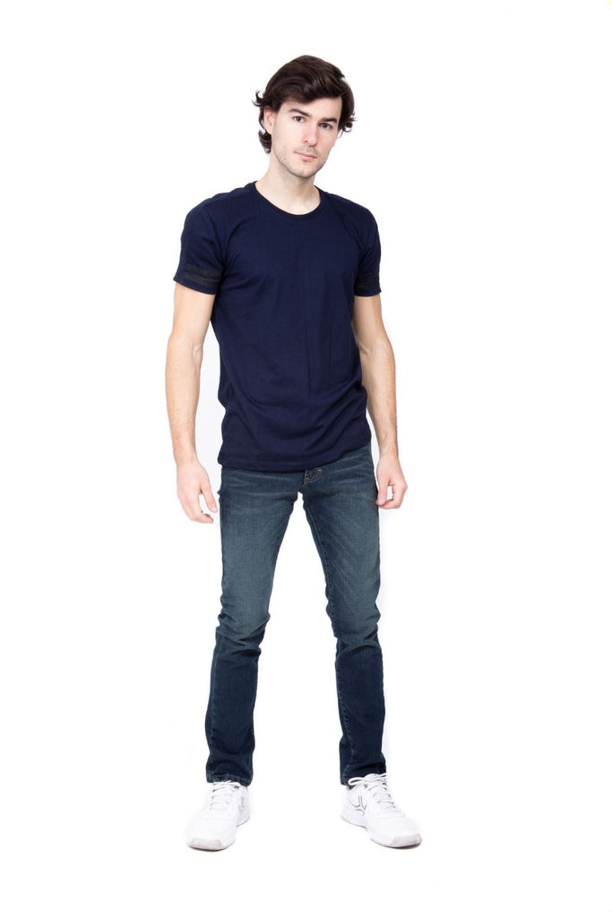 Jeans negros deslavados online
