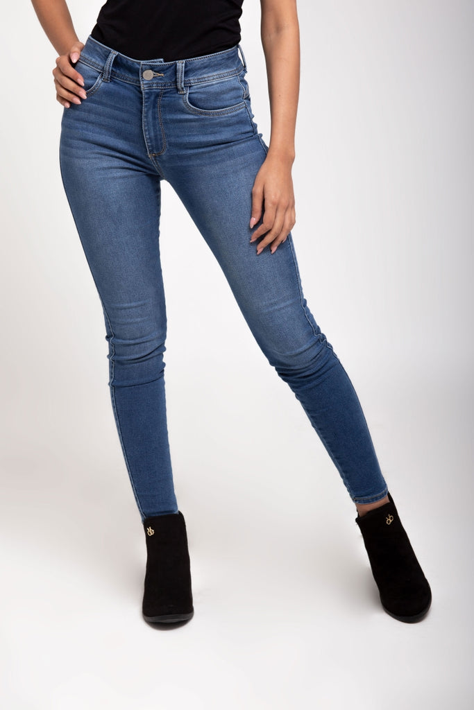 Tiro medio top jeans